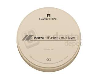 AMANN GIRRBACH - Ceramill A-Temp ML 0/A1 71x16 - # 761041