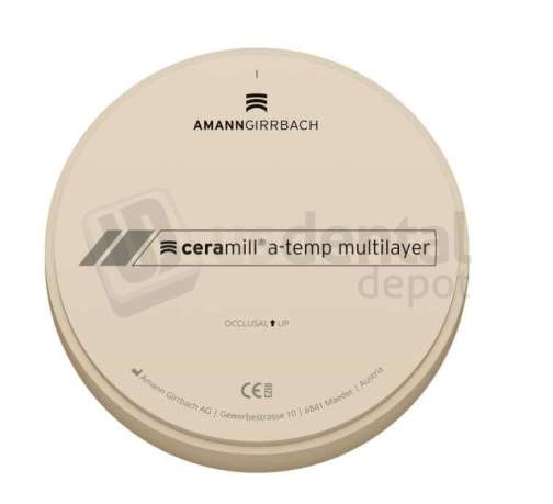 AMANN GIRRBACH - Ceramill A-Temp ML 0/A1 71x20 - # 761042