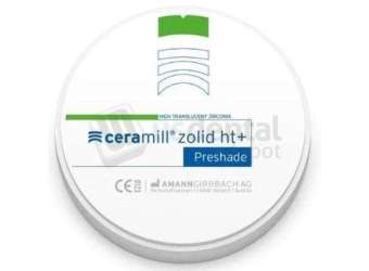 AMANN GIRRBACH - Ceramill ZOLID HT+ PS B3 98x14 - Zirconia discs PreShaded Monlayer Zirconia discs #766208