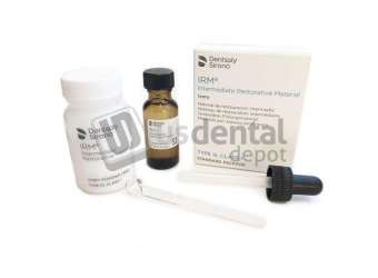 DENTSPLY - IRM Standard Package: 38 Gm. Ivory Powder and 14 mL Liquid. - #610007
