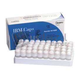 DENTSPLY - IRM Caps - ZOE Intermediate Restorative Material- 50 - 0.34 Gm. - #610200