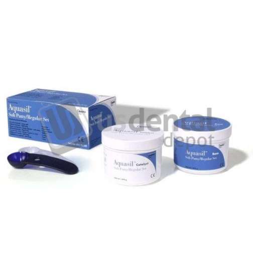 8 x Dental Soft Putty Regular Set Impression Material (290 ml Base +  Catalyst)