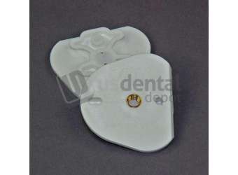 AD2 Dental - Denar/Hanau (Twin pin) Compatible Screw Mounting Plates (bag of 50) - #MP270165