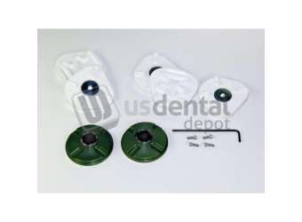 AD2 Dental - AD2 Magnetic Mounting System (includes 2 bases and 30 magnetic plates) - #MP280000