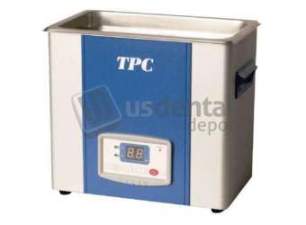 TPC - UC400 Ultrasonic Cleaner 4 Qt 110v (with Drain- Timer & Metal Basket) - #UC400