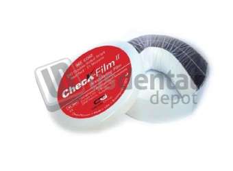 CHECK-FILM II CG02 red/red. Double-sided .0008in  (21 microns)  x 280 Pre-Cut-Ready-to-use Strips #CG02   Can replaces Accufilm II SO53