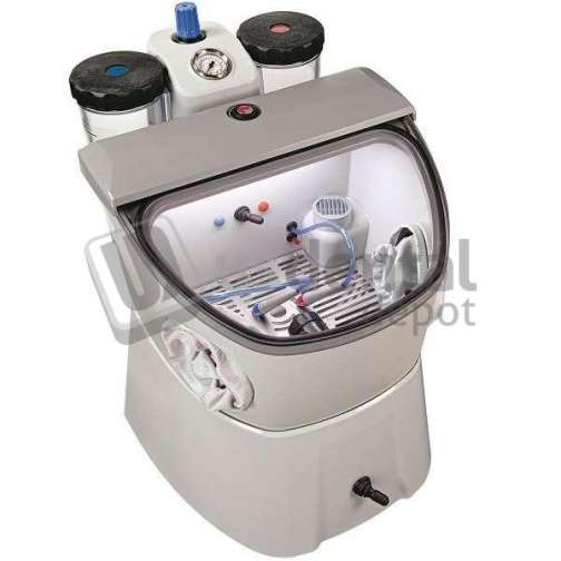 MESTRA ECLIPSE II-T SandfBlasters  2 tanks- Wide window - Air consumption: 80 l/min - Working pressure: 2-5 atm #80228