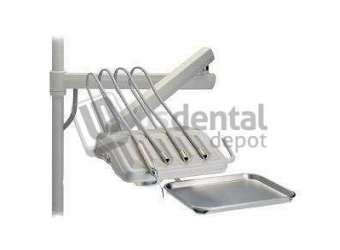 PEGASUS - 3HP Automatic Euro Style, 2" dia Post Mount Dental Unit - # S-6300