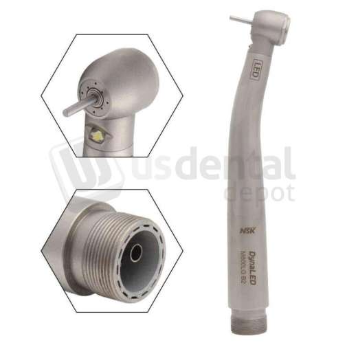 NSK Style - DynaLED Compatible Standard Head E generator Dental Turbine LED handpiece 2Holes  #M600LG B2