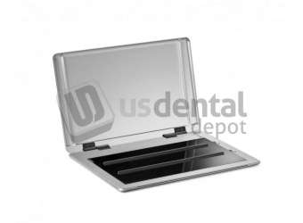 SMILE LINE - SlimPad PRO, Porcelain Tray BLACK  build-up Tray with BLACK glass slab #15100-BB #15100-BB - #15100BB
