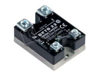 OPTO 22 240 VAC, 25 Amp, DC Control Solid State Relay (SSR) #240D25