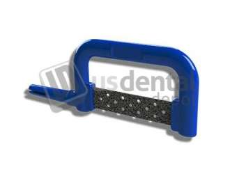 MICRODONT - MIR Regular/BLUE 0.15mm Single-sided LEFT Diamond Strip 10/pk - #mdb-10323117