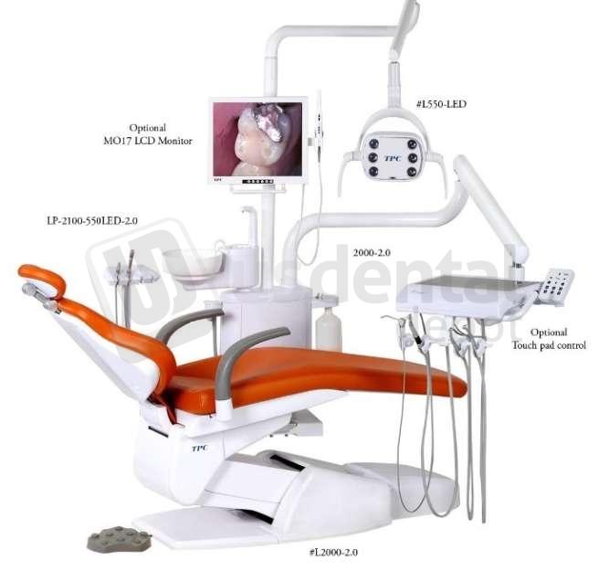 LAGUNA LED550 DENTAL CHAIR TPC DENTAL LP2100550LED US Dental Depot