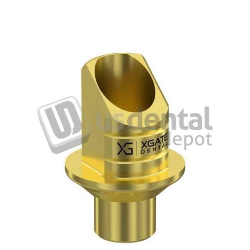 DIGITECH - TI-BASE monolitHdirect . ROUND H4mm, collar GH1mm, IntHex Regular V2 RotationaL ( ex UTBM-1004 ) - #UTBR-1401 - Compatible with Internal Hex Miss  3.5 & Zimmer  - Includes 1 Screw  |