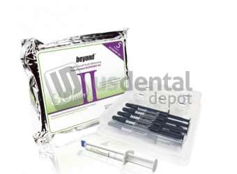 BEYOND II 35% H202 Chairside Whitening Kit - 5 patient kit + 5 Cheek Retractors + 5 Jar of lip cream (2.4g/2mL) - BY-PD205