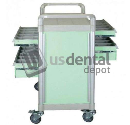 Tilt Bin Medical Supply Cart