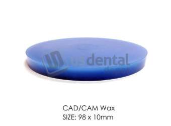 BESQUAL - BesQual CAD/CAM Milling Wax Disc 98mm ( 98.5 ) x 10 mm. Designed to use with various #755-9810 #W:MILL-10