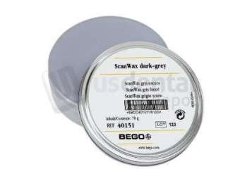 BEGO - Scanwax, Dentine Grey 1 tin = 70gr - # 40151  ( Replacement parts )