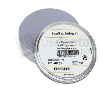 BEGO - Scanwax, Dentine Grey 1 tin = 70gr - # 40151  ( Replacement parts )