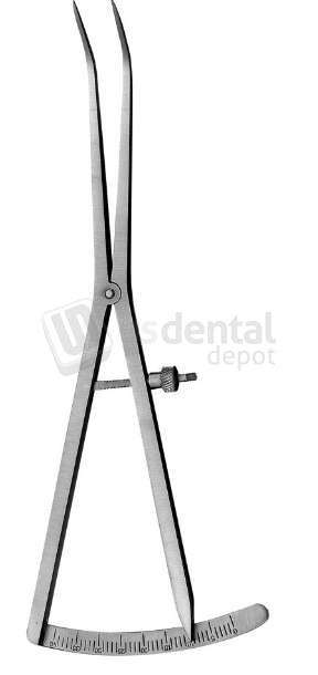 NORDENT - Caliper, Castroviejo 40 mm (curved) -  - Diagnostic - # CAL6623