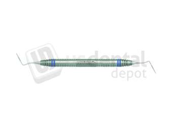 NORDENT - Periodontal File, DE, Sugarman #3-4 - DuraLite® ColorRings - Surgical - # CEFPS3-4