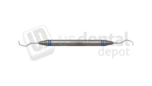 NORDENT - Xdura, Curette, DE, Gracey #3-4 Rigid, DuraLite® ColorRings Handle - DuraLite® ColorRings - Hygiene - # CENSG3R-4R