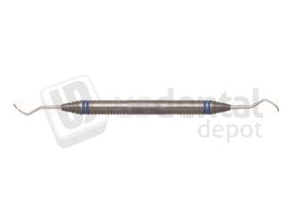 NORDENT - Classic, Curette, DE, Barnhart #5/6 Rigid, DuraLite® ColorRings Handle - DuraLite® ColorRings - Hygiene - # CESCBH5R-6R