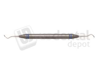 NORDENT - Classic, Curette, DE, Columbia #13-14, DuraLite® ColorRings Handle - DuraLite® ColorRings - Hygiene - # CESCCO13-14