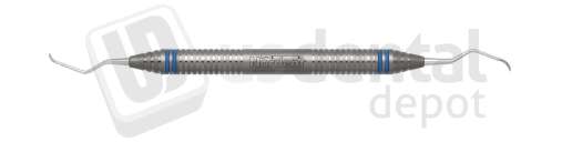 NORDENT - Classic, Curette, DE, Columbia #2R-2L, DuraLite® ColorRings Handle - DuraLite® ColorRings - Hygiene - # CESCCO2R-2L