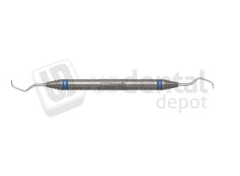 NORDENT - Classic, Curette, DE, Gracey #7-8 Rigid, DuraLite® ColorRings Handle - DuraLite® ColorRings - Hygiene - # CESCG7R-8R