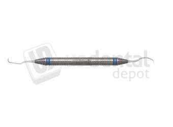 NORDENT - Classic, Curette, DE, Gracey #11-14, DuraLite® ColorRings Handle - DuraLite® ColorRings - Hygiene - # CESCGR11-14