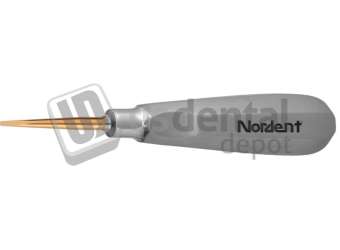 NORDENT - Luxation Elevator, SE, Titanium-Nitride Coated, 2mm Straight - 201 - Surgical - # E5S