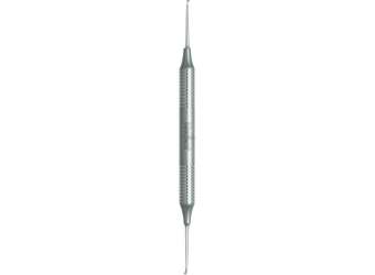 NORDENT - Classic, Scaler, DE, Anterior Straight Hoe #45-46, DuraLite® Hex Handle - DuraLite® Hex - Hygiene - # ESC45-46