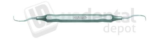 NORDENT - Classic, Curette, DE, Gracey #13-14 Rigid, DuraLite® Hex Handle - DuraLite® Hex - Hygiene - # ESCG13R-14R