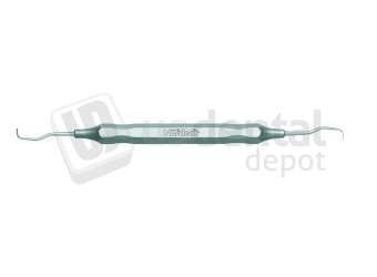 NORDENT - Classic, Curette, DE, Gracey #1-2 Rigid, DuraLite® Hex Handle - DuraLite® Hex - Hygiene - # ESCG1R-2R