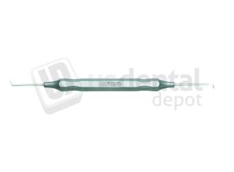 NORDENT - Classic, Scaler, DE, Anterior Jaquette/Sickle Goldman Fox #21, DuraLite® Hex Handle - DuraLite® Hex - Hygiene - # ESCGF21