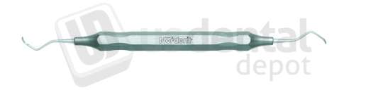 NORDENT - Classic, Curette, DE, Goldman Fox #3, DuraLite® Hex Handle - DuraLite® Hex - Hygiene - # ESCGF3