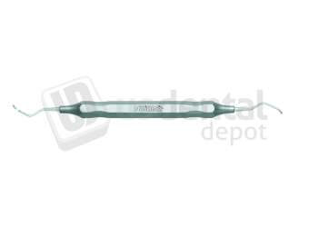 NORDENT - Classic, Curette, DE, Goldman Fox #4, DuraLite® Hex Handle - DuraLite® Hex - Hygiene - # ESCGF4