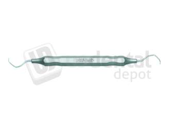 NORDENT - Classic, Curette, DE, Langer #17-18, DuraLite® Hex Handle - DuraLite® Hex - Hygiene - # ESCLN17-18