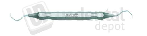 NORDENT - Classic, Curette, DE, Langer #17-18, DuraLite® Hex Handle - DuraLite® Hex - Hygiene - # ESCLN17-18