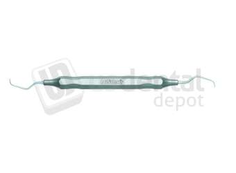 NORDENT - Classic, Curette, DE, Langer #5-6, DuraLite® Hex Handle - DuraLite® Hex - Hygiene - # ESCLN5-6