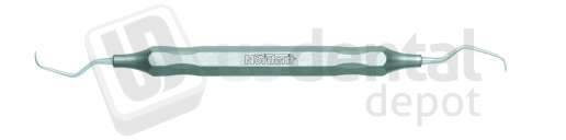 NORDENT - Classic, Curette, DE, Langer #5-6, DuraLite® Hex Handle - DuraLite® Hex - Hygiene - # ESCLN5-6