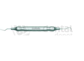 NORDENT - Classic, Scalette, DE, Anterior #N137 Mini Blade / Long Shank, DuraLite® Hex Handle - DuraLite® Hex - Hygiene - # ESCN137ML