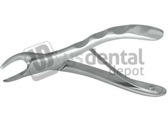 NORDENT - Extraction Forceps, Serrated, Upper Universal Pedodontic Cryer # 151 (Spring Handle) -  - Surgical - # FE151SK-SER