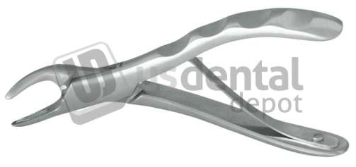 NORDENT - Extraction Forceps, Serrated, Upper Universal Pedodontic Cryer # 151 (Spring Handle) - Surgical - # FE151SK-SER