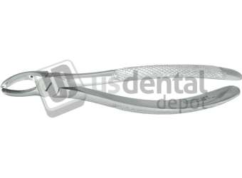 NORDENT - Extraction Forceps, Serrated, Upper Molars Left English Pattern #18X -  - Surgical - # FE18X-SER