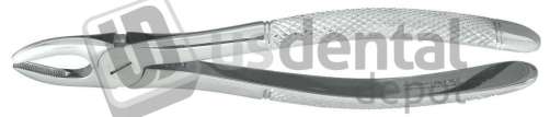 NORDENT - Extraction Forceps, Serrated, Upper Anterior English Pattern #1 - Surgical - # FE1X-SER