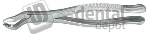 NORDENT - Extraction Forceps, Serrated, Upper Universal Third Molar #210S - Surgical - # FE210S-SER