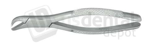 NORDENT - Extraction Forceps, Lower Molar Pedodontic Cowhorn #23S - Surgical - # FE23S