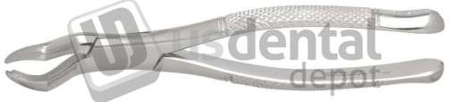 NORDENT - Extraction Forceps, Serrated, Upper Left 1st and 2nd Molar #53L - Surgical - # FE53L-SER